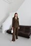 Waist Tie Blazer Jacket Pantsuit - 4