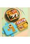Kids Lunch Box with Spoon – Leakproof Double Decker Bento Box, Durable Plastic, Sealed for - 6