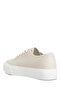 Women Faux Leather Flatform Sneakers - 3
