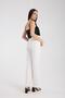 Karin Tape Maternity Wide Leg Waist Adjustable Fabric Pants - 7