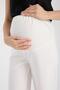 Karin Tape Maternity Wide Leg Waist Adjustable Fabric Pants - 6
