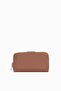 Cengiz Pakel Medium Size Women's Wallet with Snap Detail – 65298L - Tan/Indigo - 4