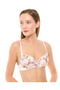 2 Pack Lace Trim Padded Bras - 2