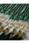 Vavlı 99 Pearl Prayer Beads – Colorful Beaded Prayer Beads with Stylish Tassels 5 Pieces Green - 4