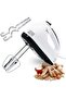 7-Gear Electric Hand Mixer, Automatic Egg Beater & Cream Whisk, Push Stirrer Blender for Baking - 4