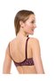 طقم حمالات صدر تي شيرت من Wine Women's مكون من قطعتين - 3