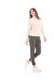 Solid Cargo Joggers with Drawstring Waist