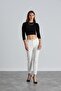 Women's Classic Tight-Legged Ankle-Length Carrot Pants - 2