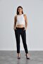 Women's Classic Tight-Legged Ankle-Length Carrot Pants - 2
