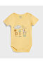 3 Pack Printed Bodysuits with Short Sleeves - 4