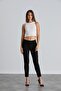 Women's Classic Tight-Legged Ankle-Length Carrot Pants - 2