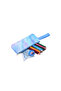 3-Piece Backpack Set for Kids, Lightweight Water-proof, School Bag Blue Tie-Dye - 7