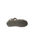Yazkiş Women's Skin Black Velcro 4cm Heeled Mother Sandals - 4