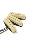 FLEOR 3PCS Flat Top Pole Pieces Vintage Alnico 5 Single Coil Pickups Guitar Pickups 50/50/52mm Se... - 2