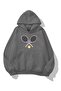 Women's Pink Tennis Sweatshirt Anthracite - 5