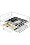 Tuva Horizontal Form Two Shelf Magazine Book Envelope File Tabletop Organizer Organizer Magazine Holder (30 X 20 cm) - 4