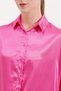 Women's Oversize Satin Shirt Fuchsia 1070 - 3