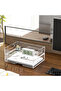 Tuva Horizontal Form Two Shelf Magazine Book Envelope File Tabletop Organizer Organizer Magazine Holder (30 X 20 cm)