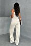 Women's Pocketed Elastic Waist Modal Trousers - 5