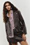 Suni Deri Biker Ceket - 2