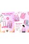 Trolley Bag for Kids, Lightweight Water-proof, Trolley Bag Light Pink Unicorn - 2