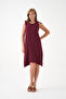 100% Cotton Muslin Fabric Rope Strap Dress Mg-20251 - 4