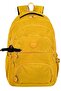 Mojo Unisex Children's Waterproof Crinkle Backpack 2408 Mustard - 2