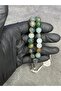 Green Agate Stone Large Size High-End Natural Stone Prayer Beads - 3