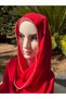 Premium Shiny Stone Satin Janjan Hijab Evening Dress Shawl - 2