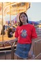 Men/Women Shrk Transfer Printed Round Neck Short Sleeve T-Shirt - 2