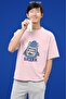 Men/Women Shrk Transfer Printed Round Neck Short Sleeve T-Shirt - 2