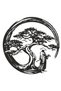 Decor Perete Samurai sub Bonsai - 5