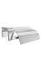 F1 Series Chrome Stainless Wall Mounted Toilet Paper Holder, Towel Holder, Soap Dispenser, Toothbrush Holder Bathroom Set - 2