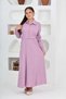 Girl's Long Length Seersucker Fabric Gilet & Dress Two Piece Set – Lined Elegant Set-4948 - 6