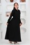 Girl's Long Length Seersucker Fabric Gilet & Dress Two Piece Set – Lined Elegant Set-4948