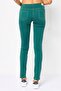 Women Regular Fit Plain Stretchable Jeans, Green - 4