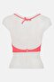 Women Pleated Padded Bra, Pink - 2