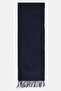 Men Brand Logo Scarf, Navy - 2