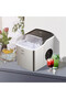 Ice Maker 12KG/24H Bullet Ice, Compact 150W Machine with 1.3L Tank, Self-Cleaning, Silver - 4