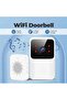 Smart wireless video doorbell with 1080p HD, night vision, and two-way intercom for home security. - 2