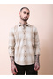Checked Print Regular Fit Long Sleeve Shirt - 3