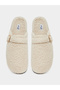 Fluffy Textured Buckle Detail Slippers - 5