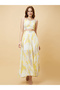 Strappy Crop Top and Maxi Skirt Co-Ords - 2