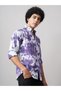 Printed Regular Fit Cotton Shirt - 3