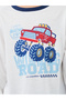 Car Graphic Print T-Shirt and Pyjama Set - 4
