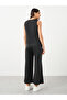 Women Black Sleeveless Top and Pants Co-Ords - 5
