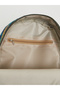 Leaf Print Backpack with Zip Pocket - 5
