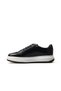 Men's Genuine Leather Casual Shoes 25Y Ykö-21096 m Black Wrinkled Patent Leather - 2