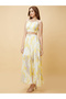 Strappy Crop Top and Maxi Skirt Co-Ords - 3