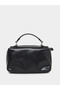 Solid Handbag with Zip Closure - 3